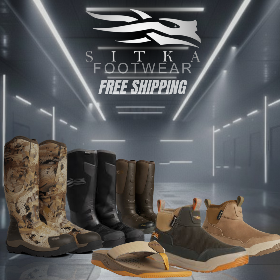 Sitka hunting boots built for rugged terrain with breathable, waterproof materials.