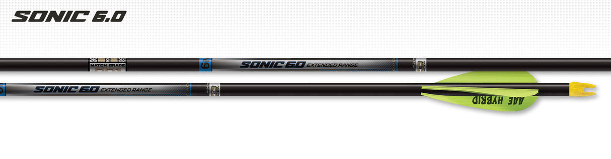 Easton Sonic 6.0 Match Grade Hunting Arrow Shaft