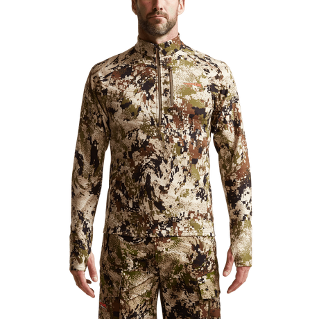 Sitka Core Merino 330 Half-Zip - Optifade Subalfine Front View