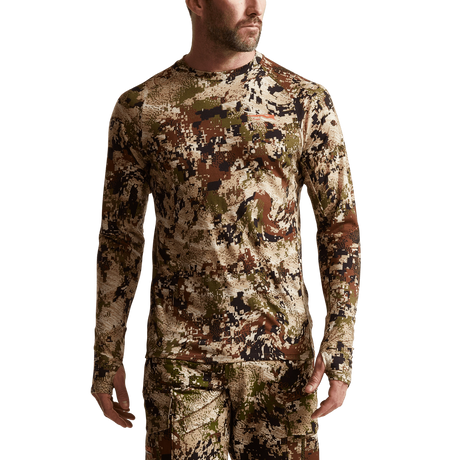 Sitka Core Merino 120 Long Sleeve Crew Front View