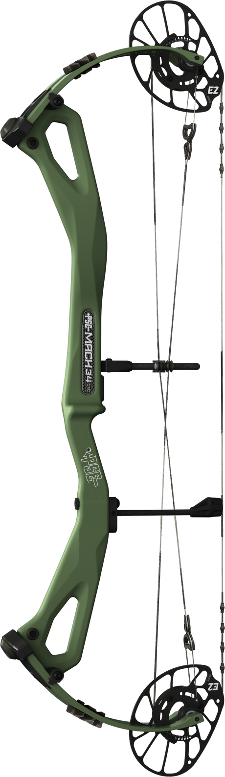 PSE Mach 34 Carbon Bow Green Color