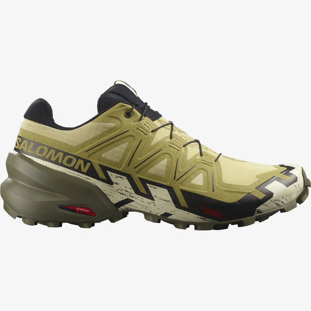 Salomon Speedcross 6 Men's Trail Running Shoe - Quiet Shade_Bla / 10