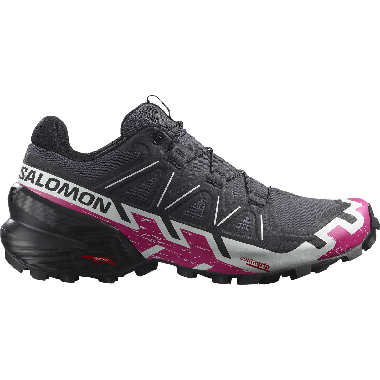SALOMON Women's Trail Running Shoes, Grey Arctic