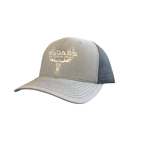 Badass Outdoor Gear Through the Antler Trucker Hats White Color