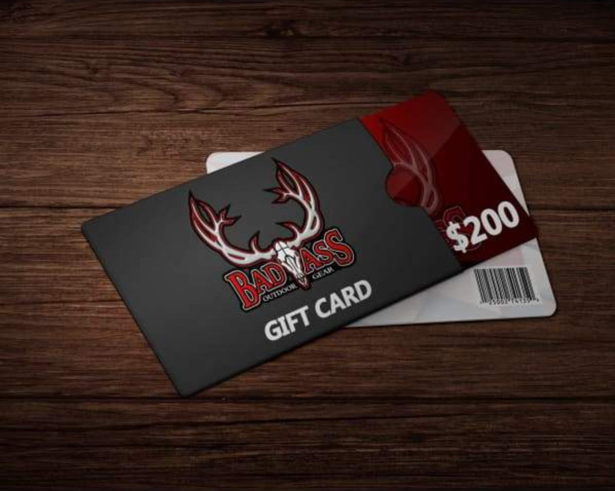 Badass Outdoor Gear $200 Gift Card-Physical