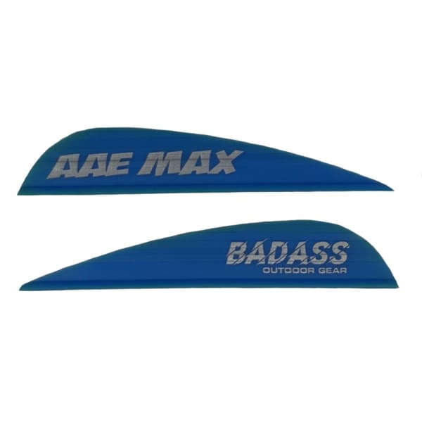 AAE Max Stealth Custom Fletchings - AAE Max Stealth / Blue