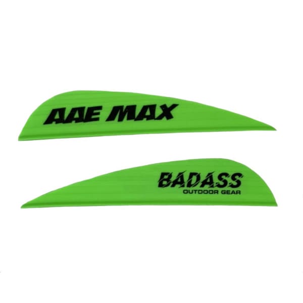 AAE Max Stealth Custom Fletchings - AAE Max Stealth / Green