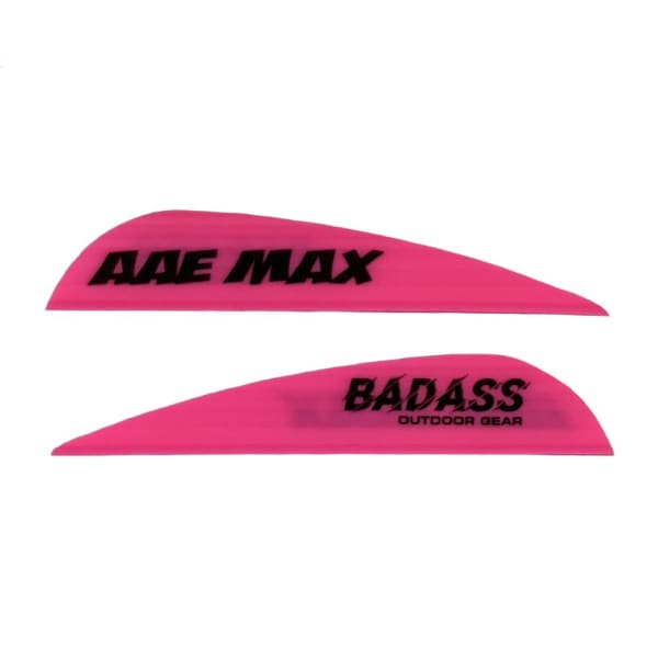 AAE Max Stealth Custom Fletchings - AAE Max Stealth / Pink