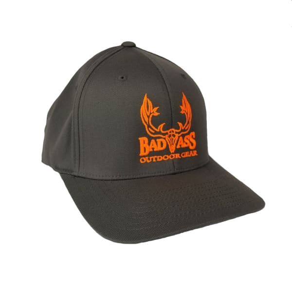 Badass Outdoor Gear Antler Flex Fit Hat - Orange / L/XL - 