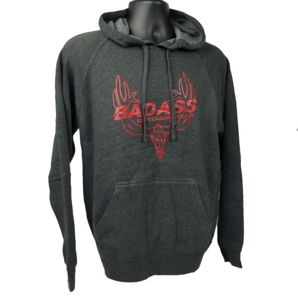 Badass Outdoor Gear Hoodie - Red / Small - CLOTHING