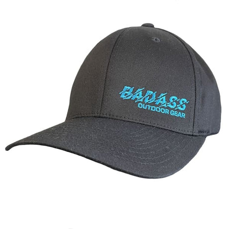 Badass Outdoor Gear Side Panel Logo Flex Fit Hat - Blue / 