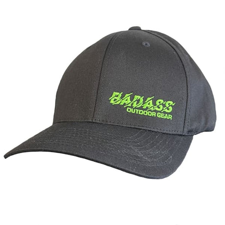 Badass Outdoor Gear Side Panel Logo Flex Fit Hat - Green / 