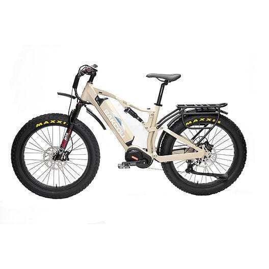 Bakcou Grizzly 1000W 48V 21Ah Full Suspension Fat Tire Electric Scoote —