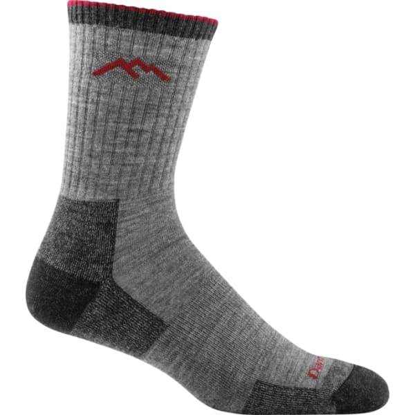 Darn Tough Hiker Micro Crew - Gray / Medium - CLOTHING