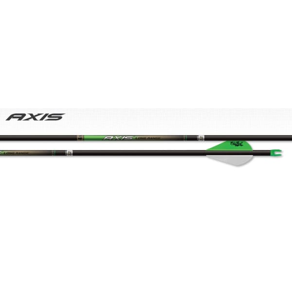 Easton 4MM Axis Long Range Arrows - 250 / Fletched (Colors 