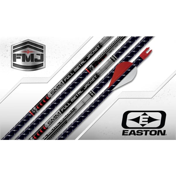 Easton 5MM Full Metal Jacket - 300 / Fletched (Colors may 