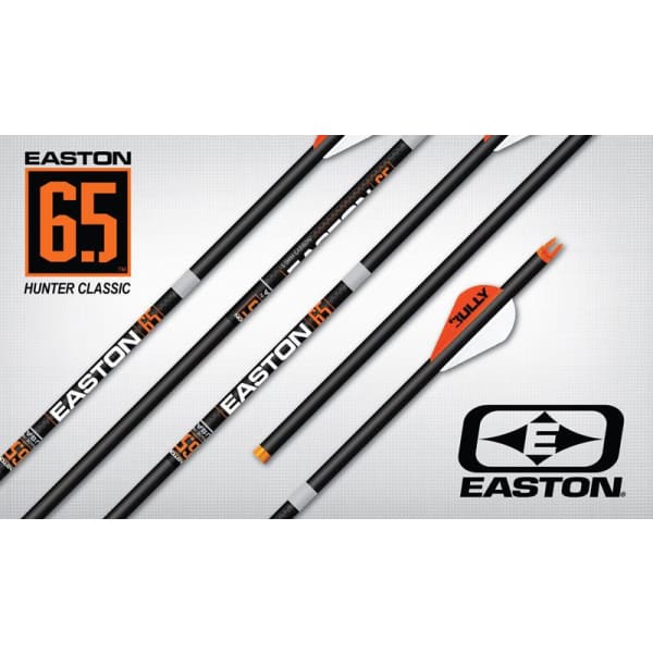 Easton 6.5MM Hunter Classic Carbon Arrows (Silver Label