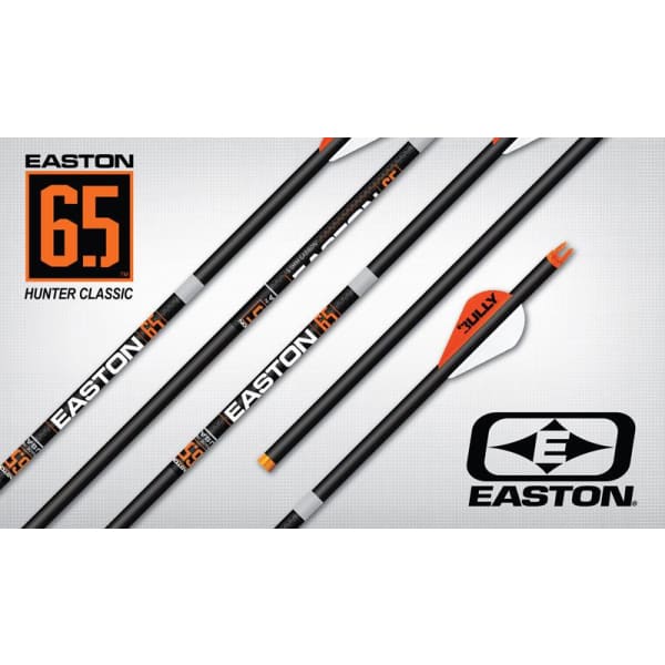 Easton 6.5MM Hunter Classic Carbon Arrows (Silver Label) - 
