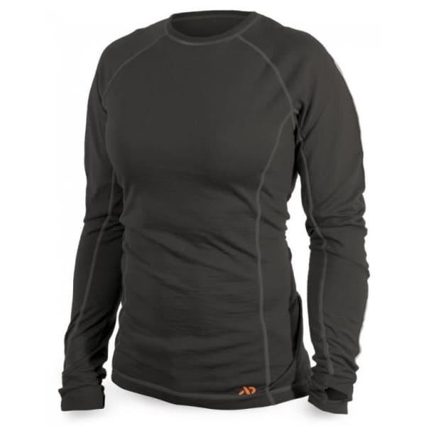 first lite gear First Lite Women's Lupine Crew CLOSEOUT Black / X Small