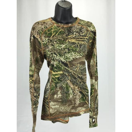 First Lite Women’s Lupine Crew - Realtree Max 1 / Large - 