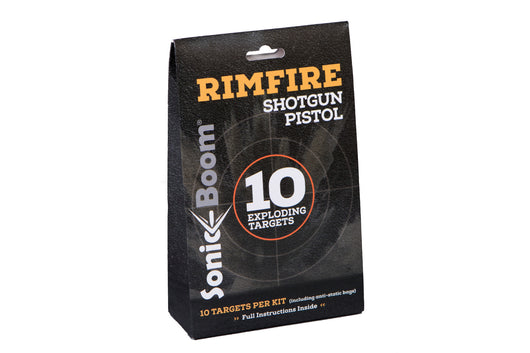 Sonic Boom Rimfire Exploding Targets - 10 Targets per kit