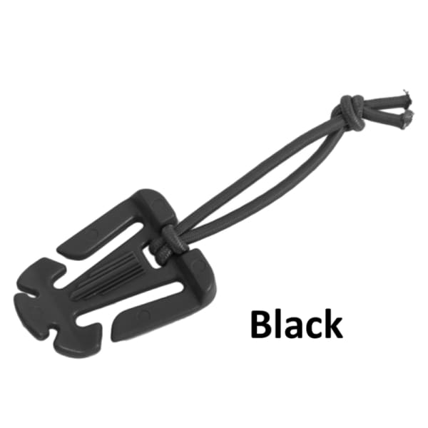 Jakt Gear Pack Rats Backpack Strap Clips - Black - GEAR