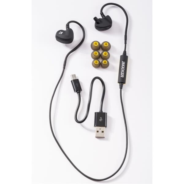 Kicker EB300 Bluetooth Earbuds - GEAR
