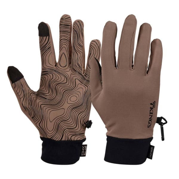 King’s Camo XKG Lightweight Gloves - Coyote Brown / Large - 