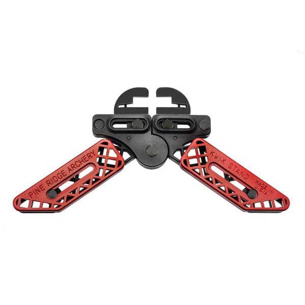 Kwik Stand Bow Support - Red - ARCHERY