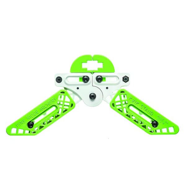 Kwik Stand Bow Support - White/Flo Green - ARCHERY