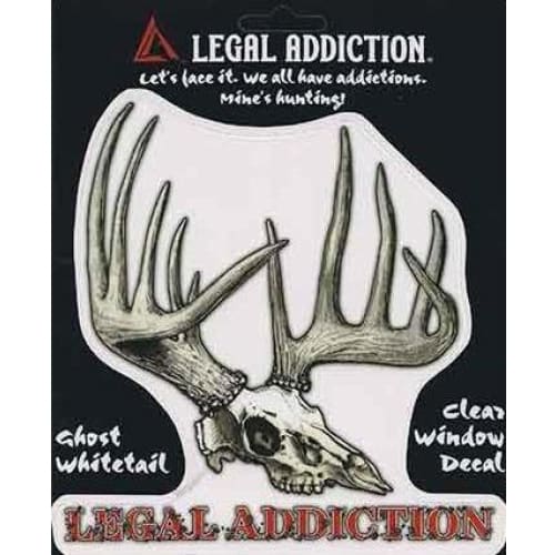 Legal Addiction Whitetail Window Decal