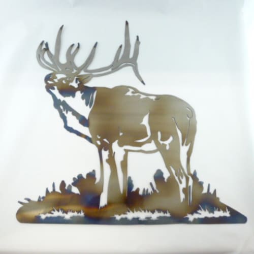 Metal Art Elk Side View - GEAR