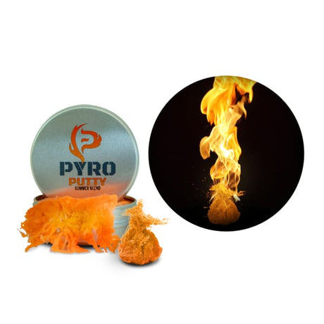 Pyro Putty 2 oz Can Waterproof Fire Starter - Summer Blend 
